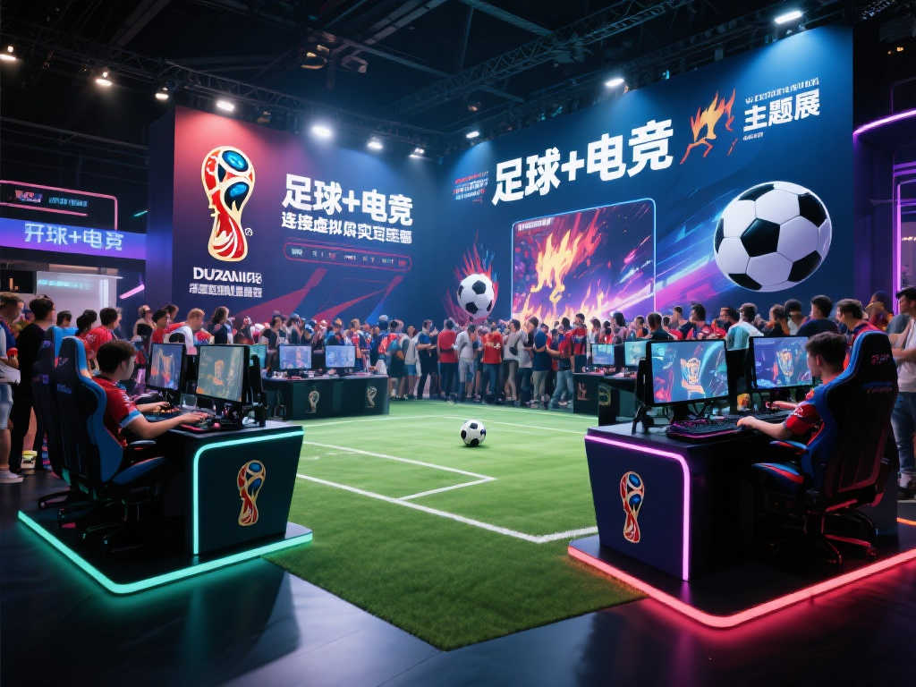 世界杯热潮:探索‘足球+电竞’融合主题展 世界杯热潮:探索‘足球+电竞’融合主题展